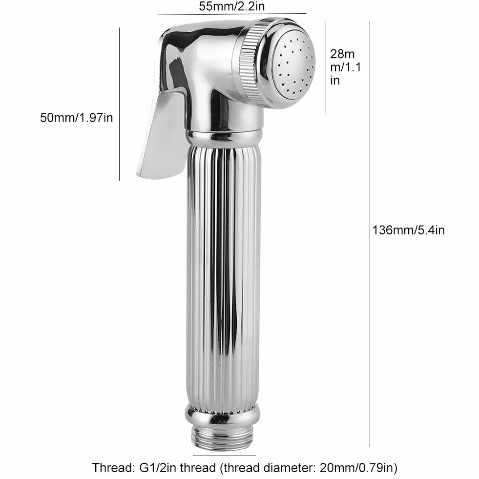 Bidet sprayer toaletowy ręczny pod prysznicem do łazienki