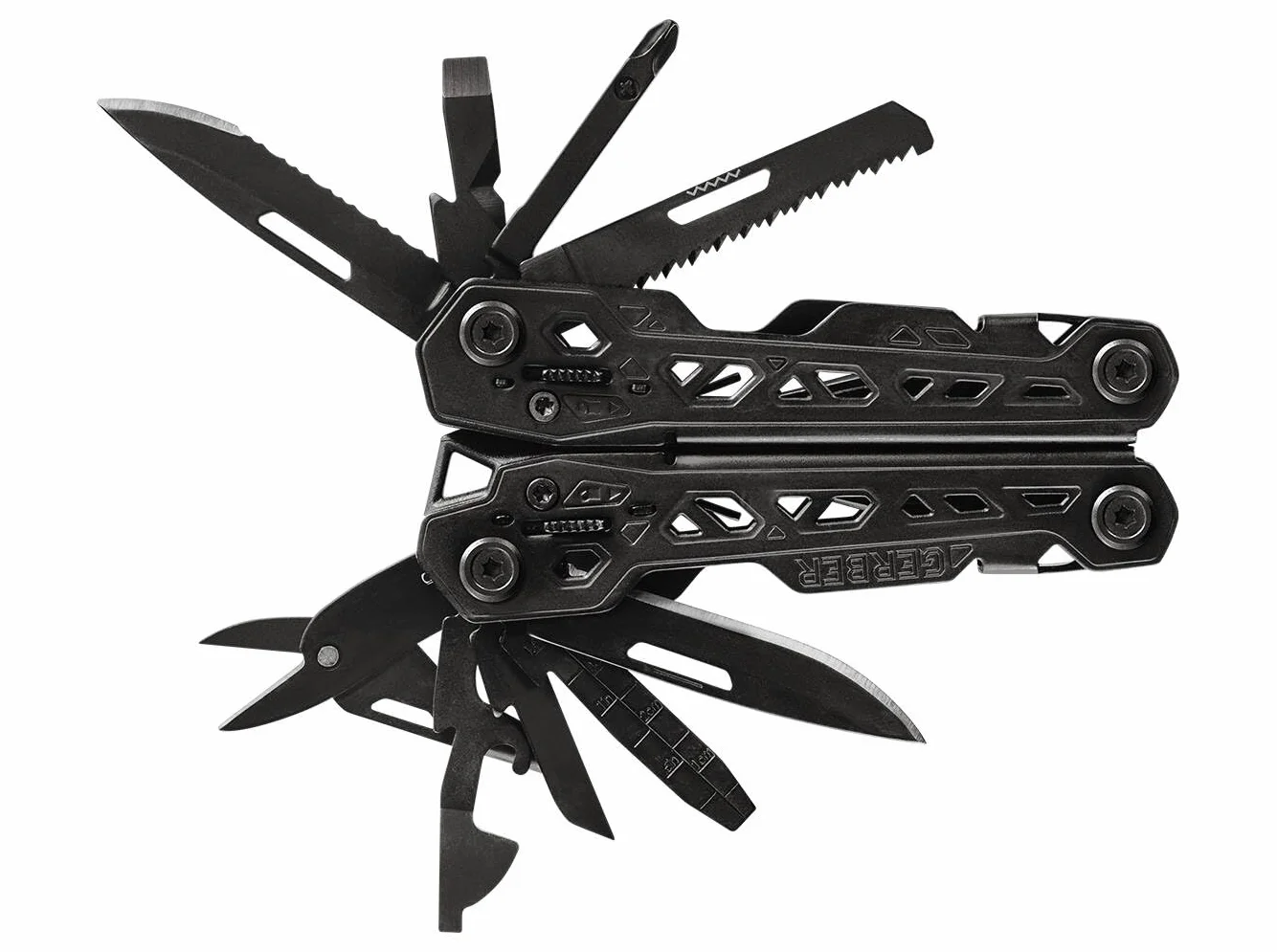 Gerber Truss Multi Tool Wielofunkcyjne narzędzie 17 funkcji nylonowa pochwa czarne